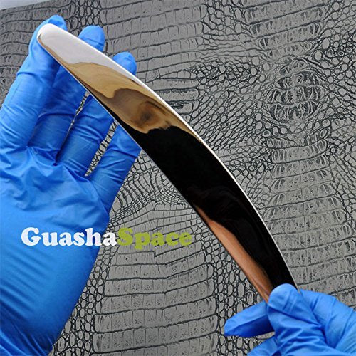 Medical Grade Stainless Steel Gua Sha Guasha Massage Soft Tissue Therapy Tool ST002 by Guashaspace
